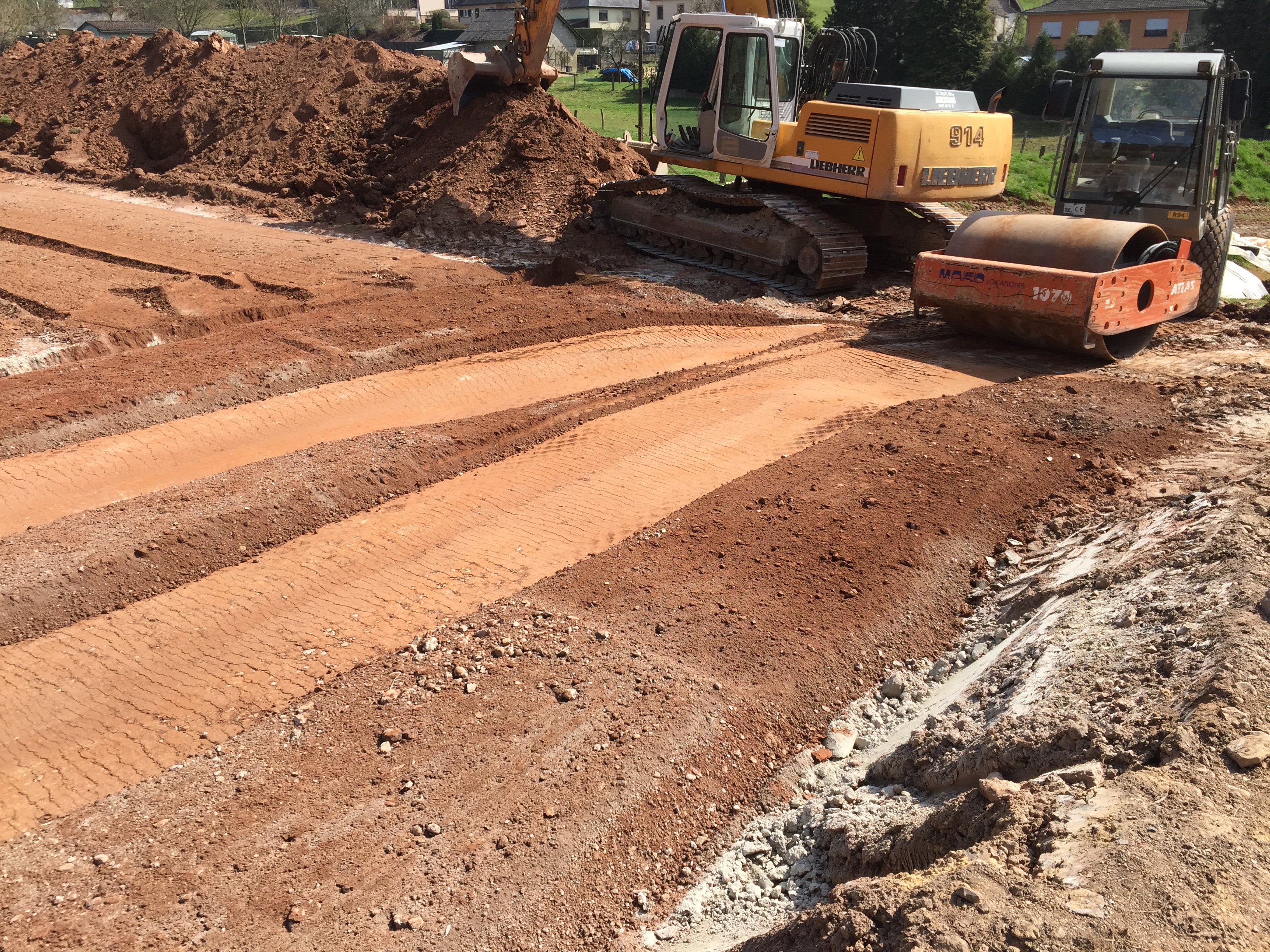 Démolition des bâtiments 